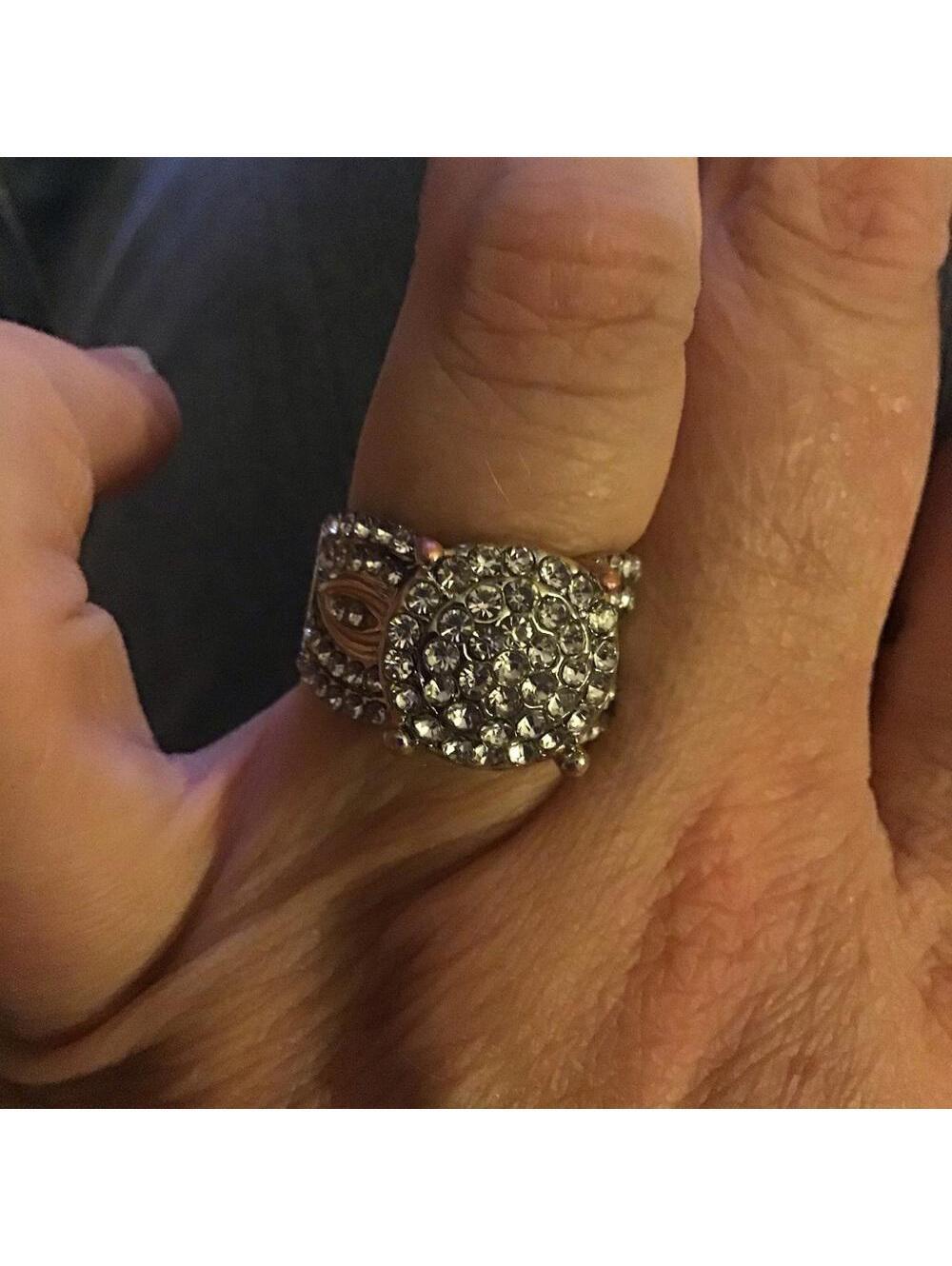 7 Hord Ring silver filled